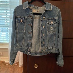 TopShop Moto Denim Jacket